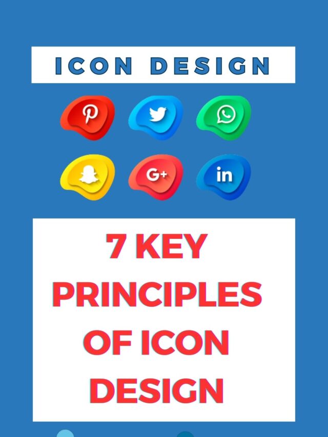 7 key principles of icon design